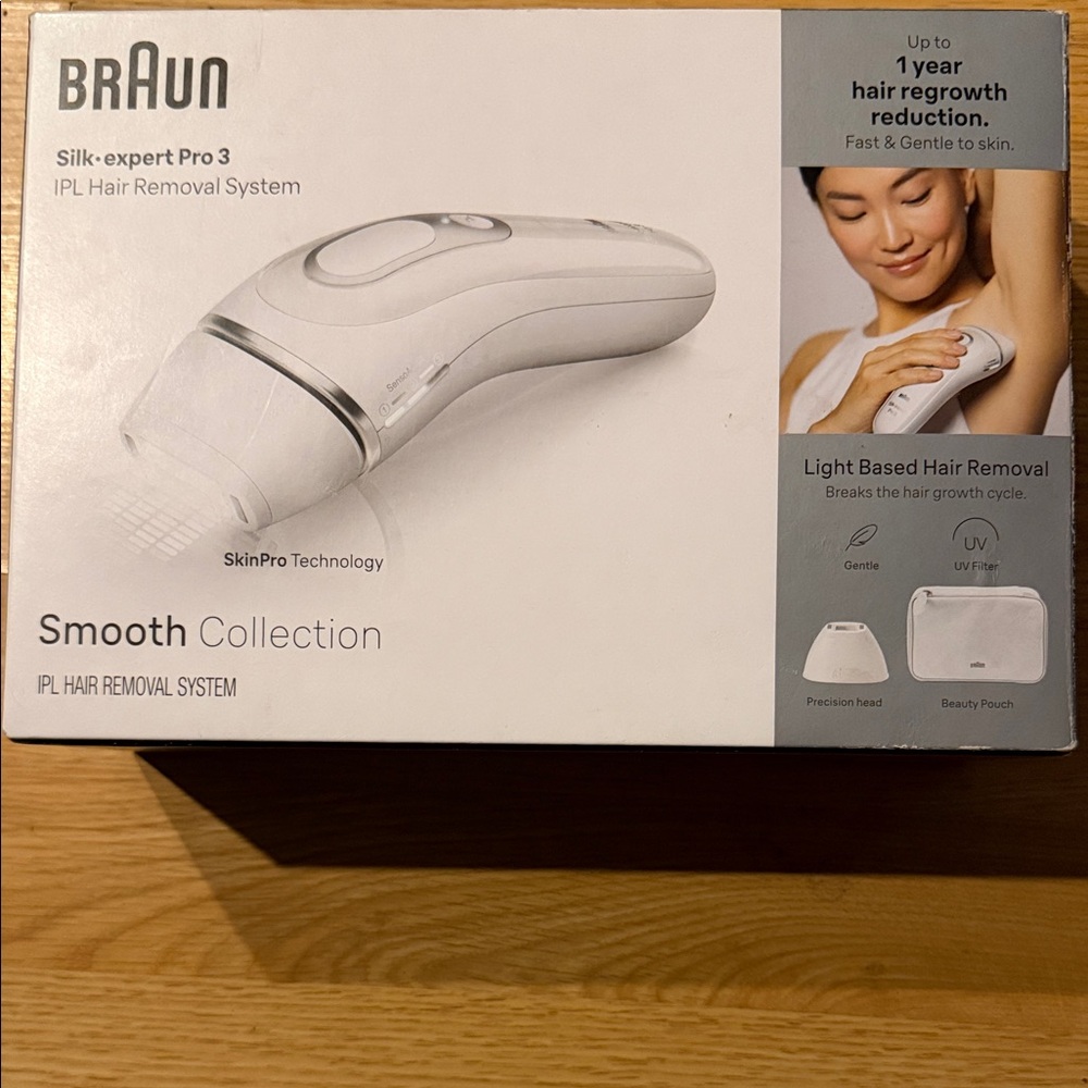 Braun Silk-expert Pro 3 IPL Hair Removal System - White